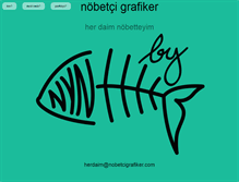 Tablet Screenshot of nobetcigrafiker.com